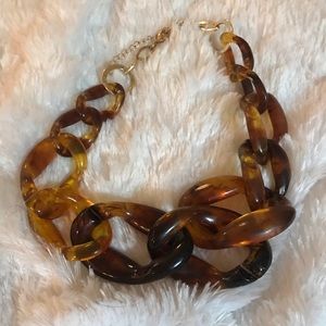 tortoise colored necklace